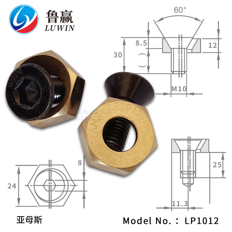 LP1012-P 力平导轨压块
